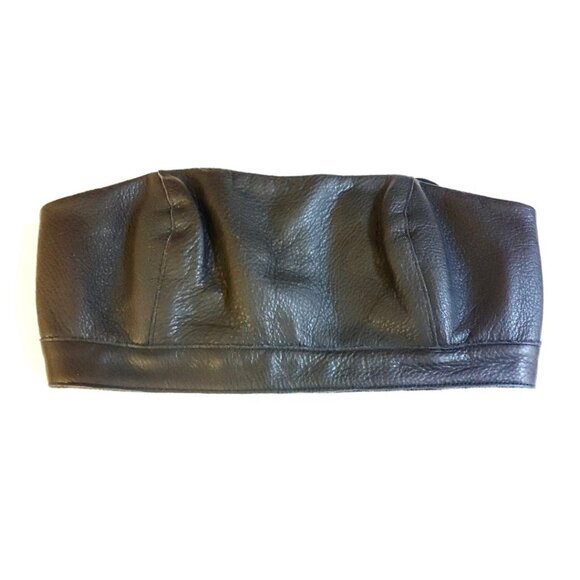 LaPointe Leather Crop Top / Bralette - XS - NWOT - Picture 3 of 5